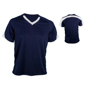 Youth Dazzle Cloth Soccer Jersey Shirt w/ Contrasting Back & Sleeve