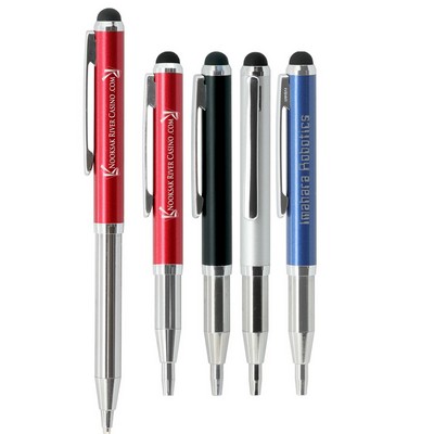 Periscope Telescoping Brass Stylus Ballpoint Pen