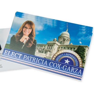 Full Color Large White 14 pt. C2S Postcards (2 Sided)