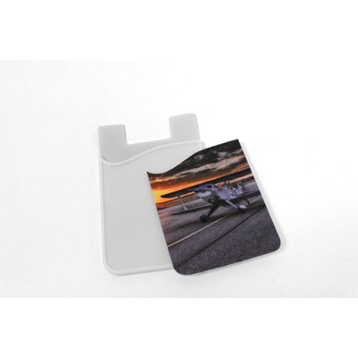 Full Color Silicone Pocket w/Microfiber Cleaning Cloth
