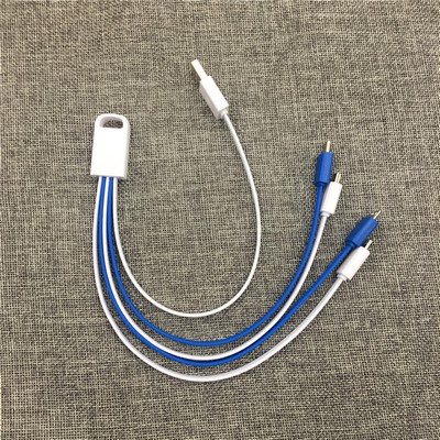 4-In-1 Multi Device Charging Cable Set With 6" Cord