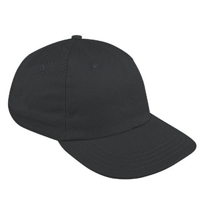 Solid Eyelets Denim Snapback Dad Cap