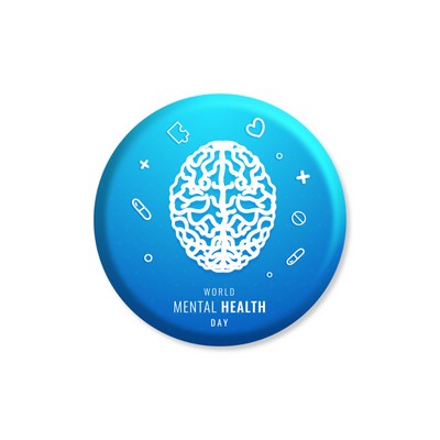 Metal Buttons circle (1.5") Four color process