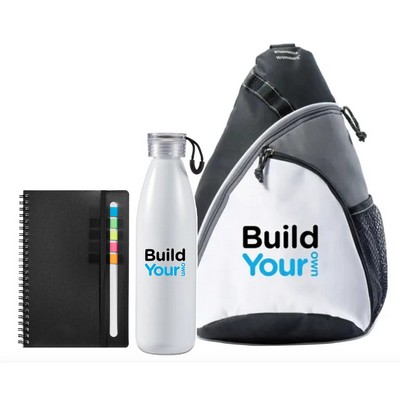 Sling Bag w/Bottle & Journal