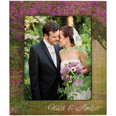 Burlap Photo Frame