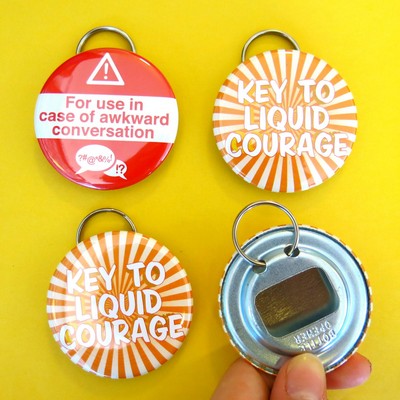 2.25" Round Bottle Openers - All Finishes