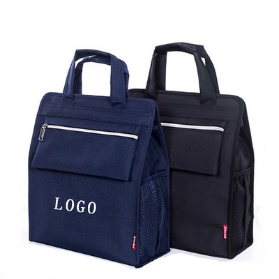 Double Layer Oxford Document Bag