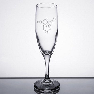 Laser Engraved Libbey® 3794 Embassy 4.5 oz. Flute Glass