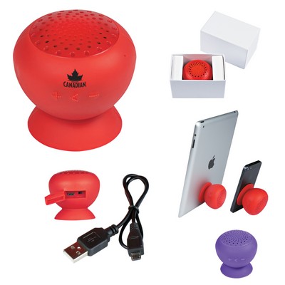 Silicone Speaker With Phone Stand