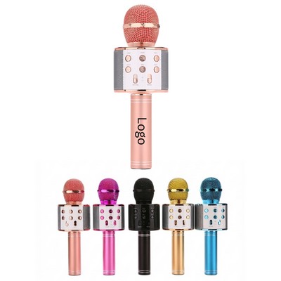 Wireless Bluetooth ABS Plastic Karaoke Microphone