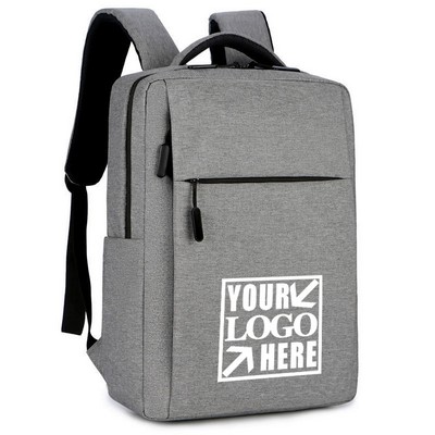Laptop Backpack 15.6" With USB Charging Port