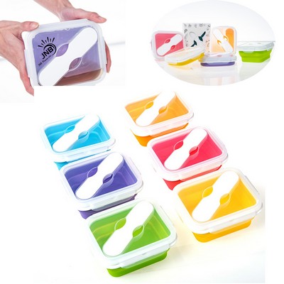 Collapsible Bento Lunch Box Food Container