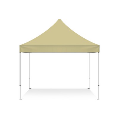 Beige Canopy Tent (Topper and Frame) - (20' x 10ft)