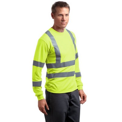 CornerStone - ANSI 107 Class 3 Long Sleeve Snag-Resistant Reflective T-Shirt