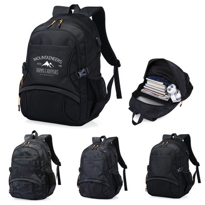 15.6" Laptop Backpack with USB Port