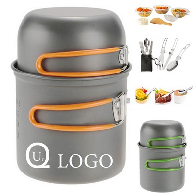 Portable Camping Pots Set