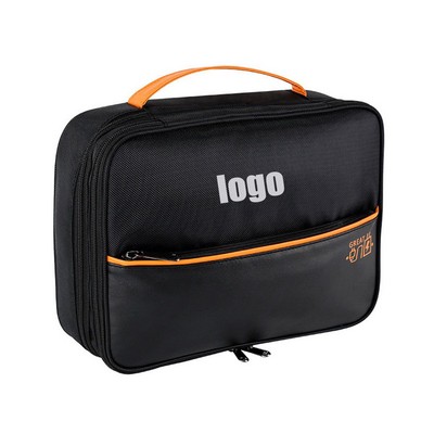 Portable Travel Electronics Storage Organizer Bag
