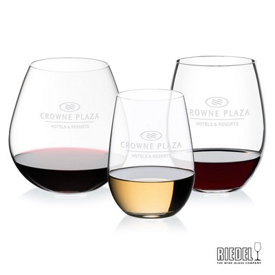 RIEDEL Stemless Wine - Deep Etch
