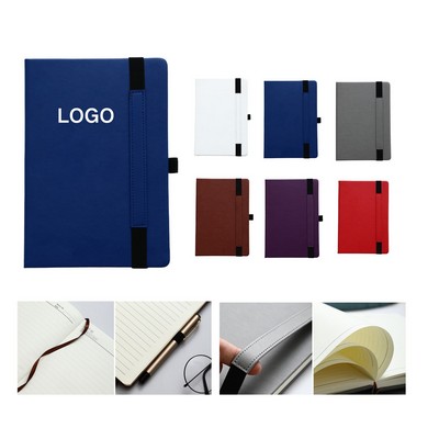 Creative PU Notebook with a Strap