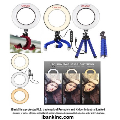 iBank ® 6" Ring Light with Tripod Stand