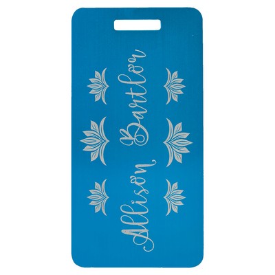 Anodized Aluminum Luggage Tag