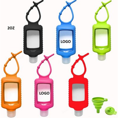 Travel Size Bottles with Silicone Keychain