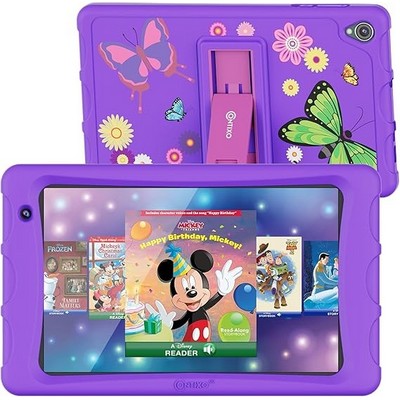 Contixo K81 Purple 8 -Inch Kids Educational Tablet - 4GB + 64GB