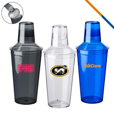 Britton Plastic Cocktail Shaker - 17 OZ.