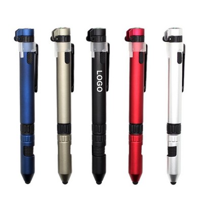 Outdoor Multitool Pen with LED Light