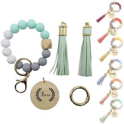 Tassel Bracelet Keychain
