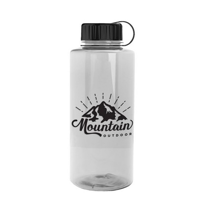 Garyline® Mountaineer Tritan® Bottle with Tethered Lid - 36 oz.