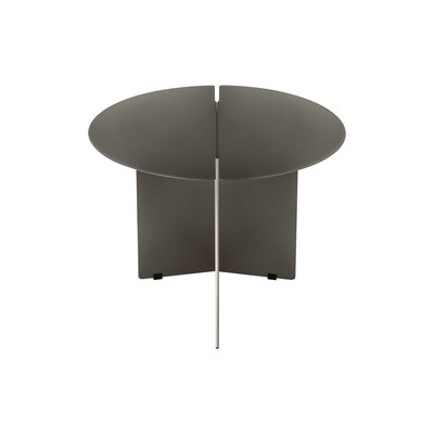 Blomus Burnt Black Oru Steel Side Table - Medium