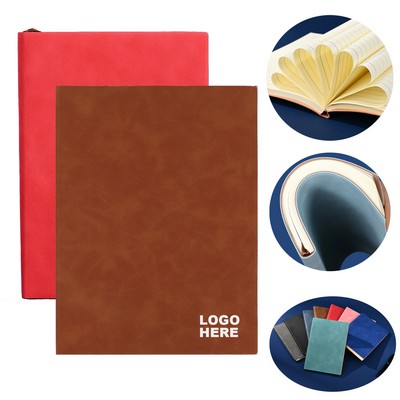 Promotional Business Meeting Leather Journal Premium Hardcover Notebook