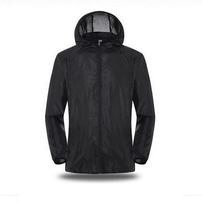Unisex Lightweight Waterproof Windbreaker 