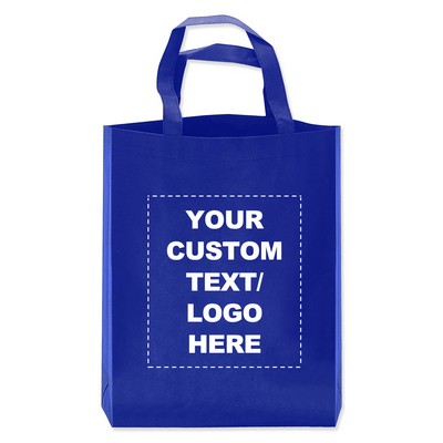 Custom Large Reusable Heavy Duty Beach Shopping Tote Bags 9.85" L x 3.94" W x 13.79" H