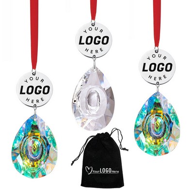 Dazzling Crystal Hanging Ornament Christmas Decoration
