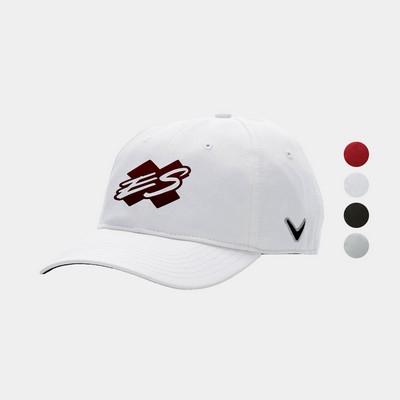 Callaway® Heritage Golf Cap Adjustable Buckle Chevron Closure with Custom Logo