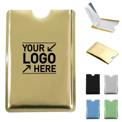 RFID Blocking Credit Card Sleeve
