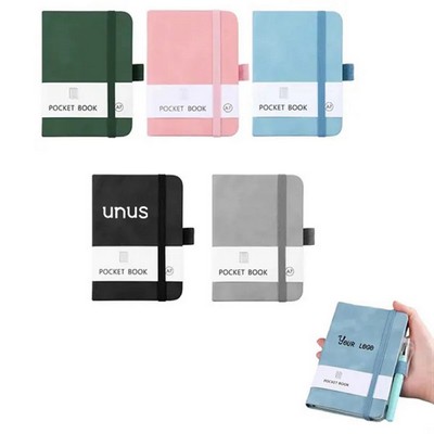 Pu Leather Pocket Notebook