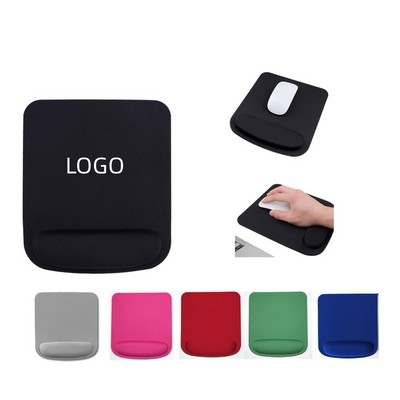 Mouse Pad With Wrist Cushion