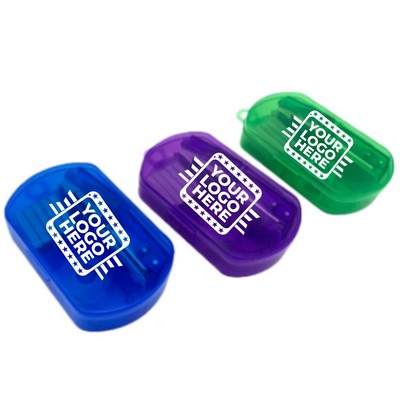 Clear Office Desk Accessories Kit Stapler Tape Set