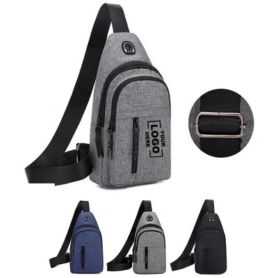 Fashionable Men's Crossbody Chest Bag