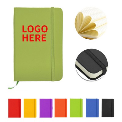 Vibrant A5 Elastic-Loop Notebook