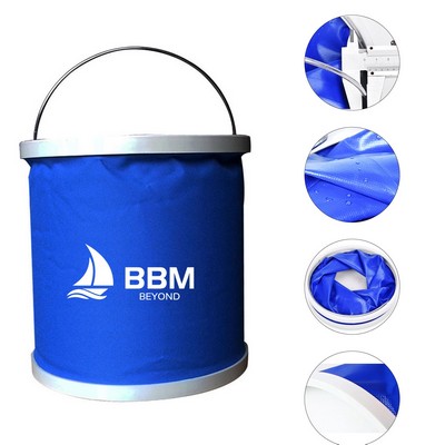 13L Outdoor Foldable Oxford Bucket