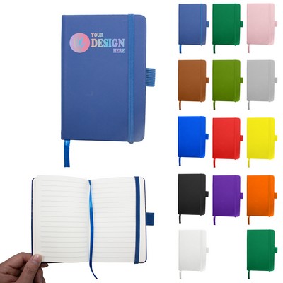 A6 PU Elastic Band Notebook