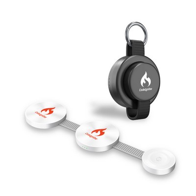 Compact Bi-Fold MagSafe Travel Charging Station