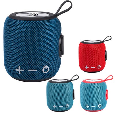 Waterproof Fabric Portable Bluetooth Speaker
