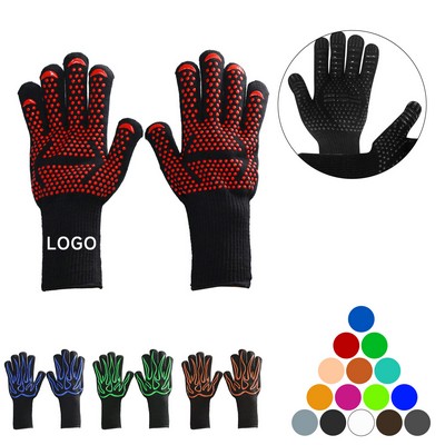 Heat Resistant BBQ Oven Gloves