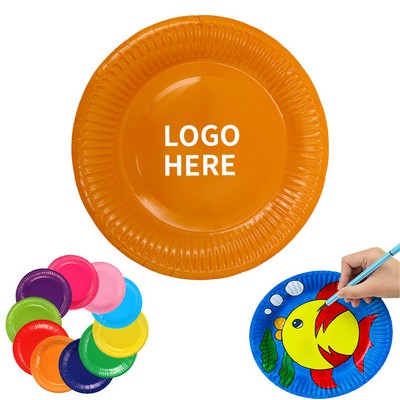 Eco-Friendly Vibrant Paper Plates