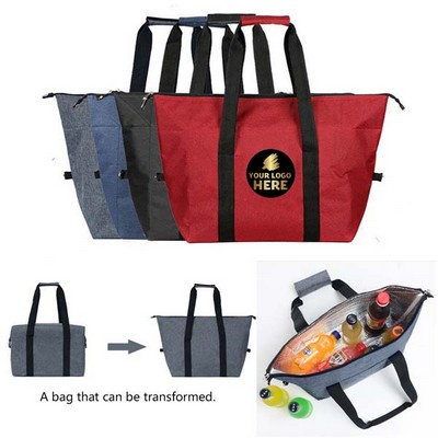 Portable Insulated Cooler Tote Bag